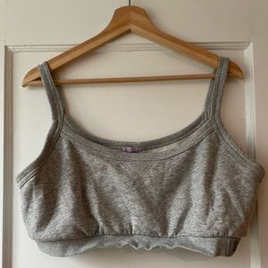 Savage Fenty Gray Jersey Bra size XL